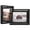 Black-6x8, variant on 2 Pack 5x7 Rotating Floating Picture Frames Double-sided Display With Hd Glass Front Wooden Distressed Frame For Vertical Or Horizontal Tabletop  Black