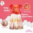 thumbnail image 4 of Vestido Princess Fantasy Disney Moana Ocean Princess 3 2T para niñas, 4 of 6