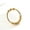 Gold, variant on Rotating Beads Ring, Meditation Decompression Ring, Polished Stainless Steel Ring, Unisex