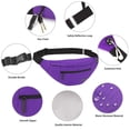 thumbnail image 4 of Bandolera grande Fanny Pack MAXTOP con 4 bolsillos con cremallera, 4 of 7
