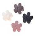 thumbnail image 2 of Matte Flower Hair Claw Clips - Set of 4, Large Clips for Thick Hair, Cute and Non-Slip, 2 of 5
