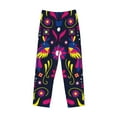 thumbnail image 4 of Fotbe Colorful Mexican Men's Pajama Pants,Sleepwear Pants,Pj Bottoms Drawstring And Pockets-Large, 4 of 9