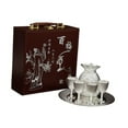 thumbnail image 2 of Juego de jarra de de Metal, juego de recipientes para vino, decoración del hogar, juego de de aleación, copas para Estilo B, 2 of 8