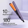 thumbnail image 4 of 2-in-1 Mini Curling Wand & Flat Iron - Dual Purpose Hair Styler for All Hair Types, Portable Travel Styler for Short Hair & On-the-Go Use（Green）, 4 of 7