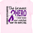 thumbnail image 4 of Inktastic Pancreatic Cancer Bravest Hero I Ever Knew 1 Boys or Girls Toddler T-Shirt, 4 of 5
