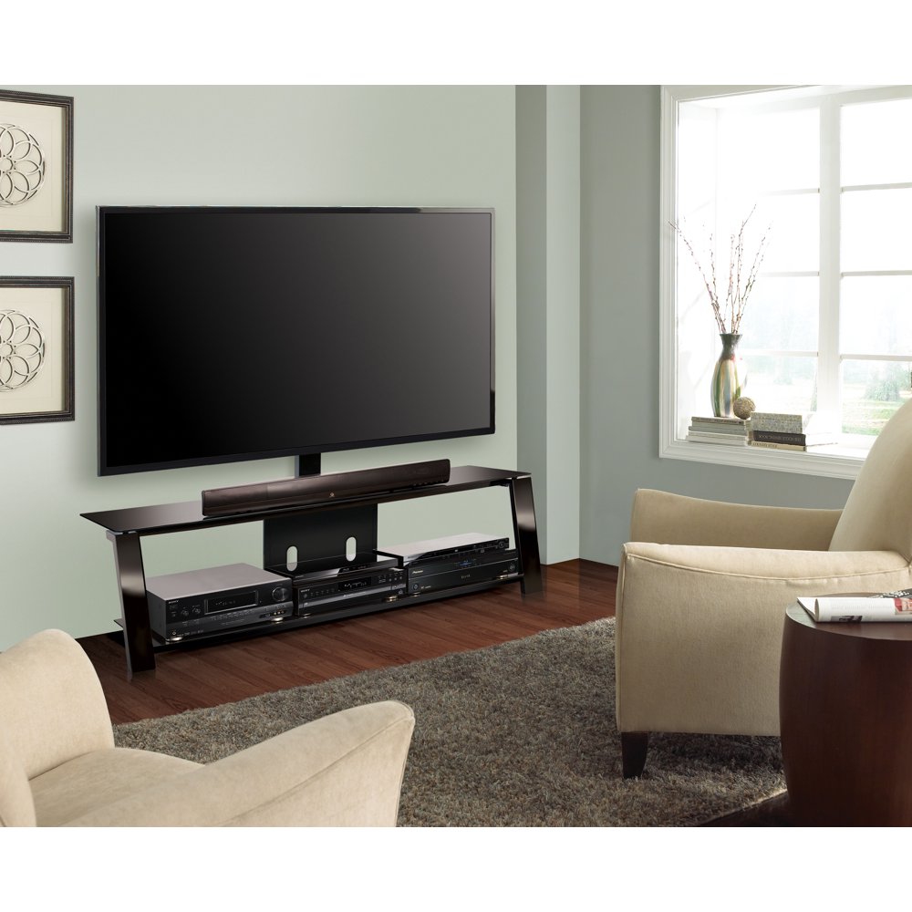 Triple Play™ 63" TV Stand for TVs up to 70", Black