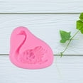 thumbnail image 3 of ROMANSENTIAL 1Set 3D Swan Shape Silicone Fondant Mold for Home Bakers Non-toxic Pink 6.7x4.7x1.4cm, 3 of 8