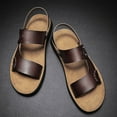 thumbnail image 6 of Mostsola Slides for Men Adjustable Slip on Shoes Comfortable Arch Support Sandals Beach Shoes, 6 of 8