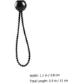 thumbnail image 2 of 10 Pcs Elastic Cord Straps Tent for Camping Black Bungee Cords Black Ties Tarp Bungee Straps Canopy Bungee Cords Elastic Rope Bungee Cords Nylon, Plastic Bungee Balls Storage, 2 of 5