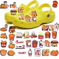 thumbnail image 3 of Charms 1pcs Food fried chicken Series Zapatos Encantos De Dibujos Animados Pin Crocs Aceessories Jibbitz diy Zapatillas Decorar Regalos Para Niños, 3 of 3