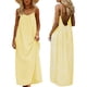 thumbnail image 1 of Una Línea Vestidos de Verano para las Mujeres 2025 sin Mangas Cami Espagueti Correa Vestidos para las Mujeres Vestido de Sol Largo Flujo, 1 of 9