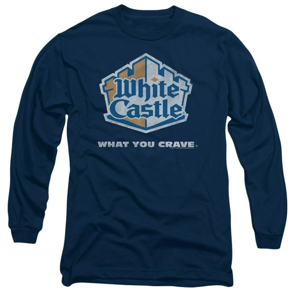 White Castle - Distressed Logo - Long Sleeve Shirt - Medium