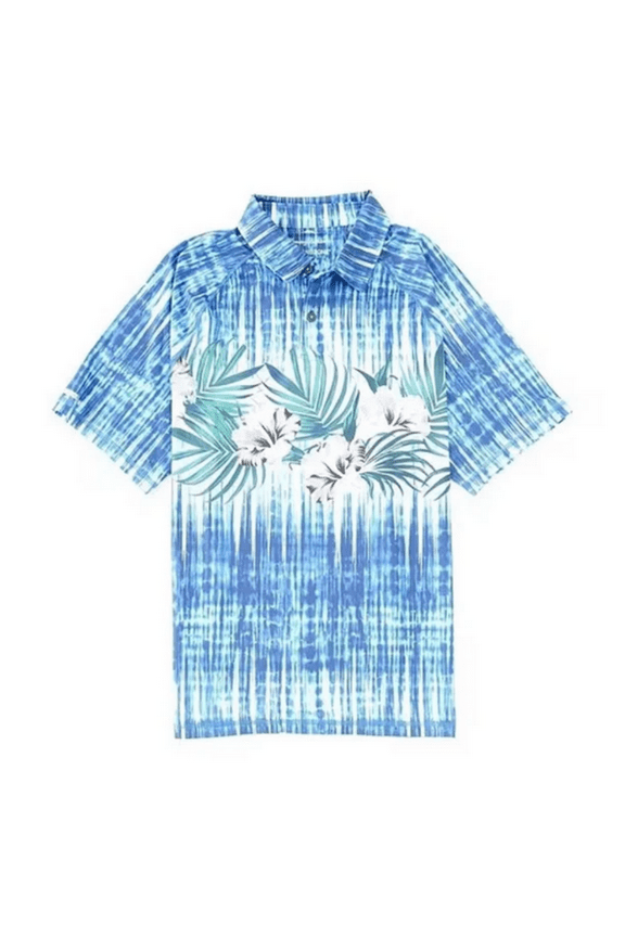 $128 Tommy Bahama Men's, Tide Pool Royale Polo Shirt , Palace Blue , L