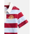 thumbnail image 3 of Wonder Nation Little Boys' Rugby Polo with Short Sleeves, Sizes 4-10, 3 of 3