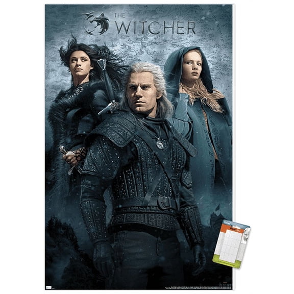 Netflix The Witcher - Key Art Wall Poster, 22.375" x 34"