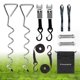 thumbnail image 1 of Kit de amarre para toldo de autocaravana Safoner Heavy Duty con accesorios, 1 of 7