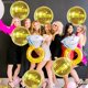 thumbnail image 3 of Globos con forma de bola de discoteca Katchon Big Gold de 22 pulgadas, paquete de 6, 3 of 9