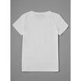 thumbnail image 2 of T-Shirt Imprimé Vache à la Mode - Col Rond Confortable, Manches Courtes Légères - Parfait pour le Printemps et l'Été - Vêtements Tendance pour Femmes, 2 of 7