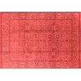 thumbnail image 1 of Ahgly Company Indoor Rectangle Oriental Red Industrial Area Rugs, 7' x 9', 1 of 4