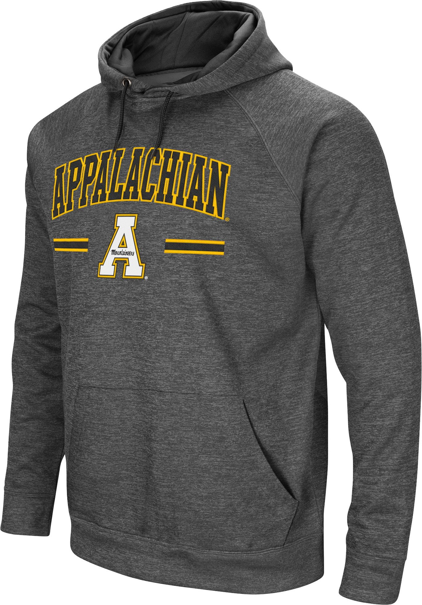 Colosseum Men's Appalachian State Mountaineers Grey Pullover Hoodie ...