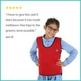 thumbnail image 5 of Fun and Function's Blue Weighted Compression Vest - X-Small 2-4 - Helps with Mood & Attention, Sensory Over Responding, Sensory Seeking, Travel Issues, 5 of 8
