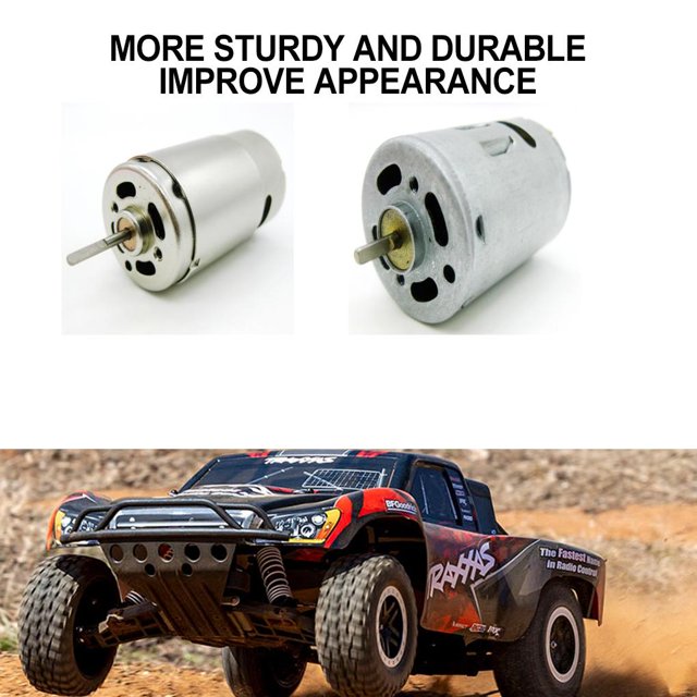 Ruiboury Experience Exquisite Workmanship Of 380/390 Brushed Motor For RC Cars Made Of Iron . Style And Exquisite 390 1Set