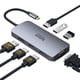 thumbnail image 1 of Adaptador USB C a HDMI dual, estación de acoplamiento 7 en 1 para Dell XPS, 1 of 7