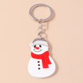 thumbnail image 3 of LLavero de Navidad para hombre y mujer, colgante de bolso, joyería DIY, regalos de fiesta, muñeco de nieve, ciervo, Santa Claus, 3 of 4