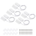 thumbnail image 1 of Unique Bargains Magnetic Reed Switch, 5 Sets NC Magnetic Contact Switch for Door Window, White, 1 of 5