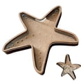 thumbnail image 1 of Starfish Wooden Display Storage Box with Acrylic Panel Shell Collection Shadow Box for Sea Glass Shark Teeth Mini Seashells Beach Treasure Keepsake Memory Box Coin Bank Home Coastal Decor, 1 of 8