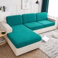 thumbnail image 3 of Sofa Cushion Cover Removable Protective Fashion 3D Leaf Design Sofa Cushion Cover, 3 of 4