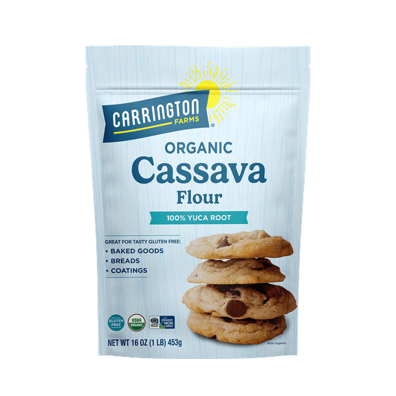 Carrington Farms Cassava Flour, 16oz All-Purpose Flours