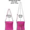 thumbnail image 3 of Solene Bolso Bandolera Mediano Ligero para Mujer con Borla, Bolsos Bandolera de Tamaño Perfecto para Uso Diario, Viajes, 3 of 5