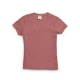 thumbnail image 4 of Hanes Womens ComfortWash V-Neck Tee, S, Mint, 4 of 5