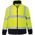 thumbnail image 2 of Portwest UF301 Hi-Vis 2-Tone Fleece-Orange/Navy-M, 2 of 2