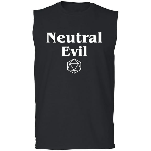 Neutral Evil Adult Sleeveless Tee