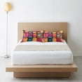 thumbnail image 6 of Yayeee Pillowcase Standard Size Set of 2 Satin Wrinkle Resistant Pillow Case, Purple Jar, 6 of 7