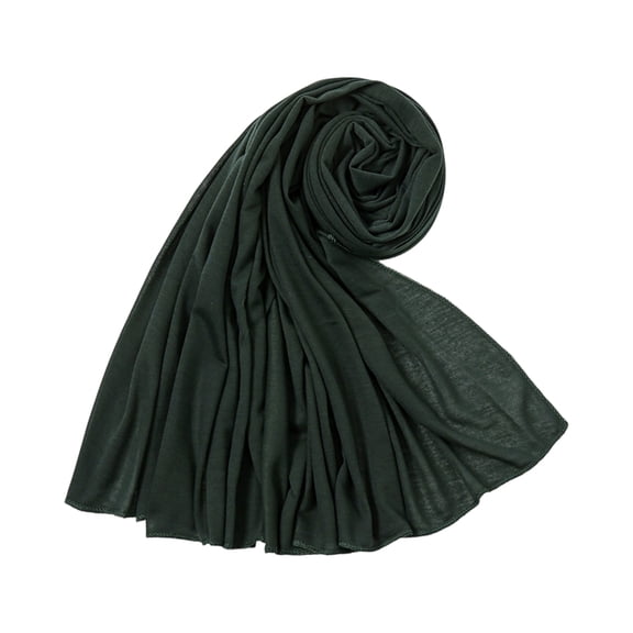 Womens Scarf Soft Cotton Muslim Hijab Head Wrap Scarves 2026 Fashion Long Scarf Shawls