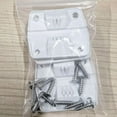 thumbnail image 5 of Ana for COLEMAN COOLER PLASTIC HINGE SET REPLACEMENT 2x HINGES 8x SCREWS 5283-1141, 5 of 9