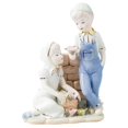 thumbnail image 1 of Escultura Porcelana infante EnfantsRousseau 1 Pza 15x20x12cm Frente x Alto x Fondo Porcelana Artesanal, 1 of 2
