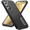 thumbnail image 1 of KOMI for Samsung Galaxy S24 Plus Case for Samsung S24 Plus Phone Case with Built in Kickstand, Shockproof/DropProof Military Grade Protective Cover for Galaxy S24 Plus 5G Black, 1 of 5