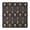 Colorful Skull Flower, variant on Cartoon Skull Pattern Square Fitted Tablecloth with Elastic Edge,Square Table Cover,Washable Elastic Table Cover for Home Kitchen Party Decor 36"x36"