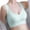 Blue, variant on Jelly Bras for Women Push Up Seamless No Underwire Full Coverage Supportive Comfortable Wireless Sports Bra