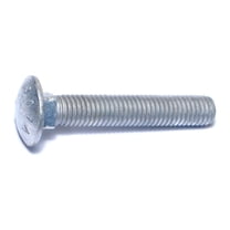 1/2"-13 x 3" Hot Dip Galvanized Grade 2 / A307 Steel Coarse Thread Carriage Bolts CBS-646