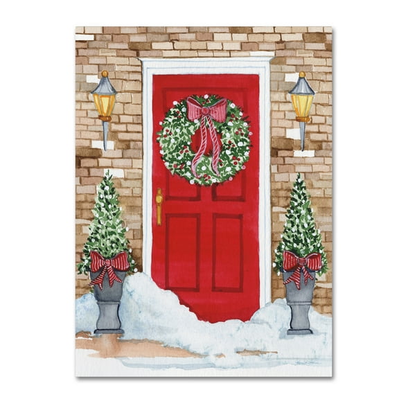 Trademark Fine Art 'Night Before Christmas I' Canvas Art by Kathleen Parr McKenna