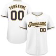 thumbnail image 3 of Camiseta de béisbol de estilo clásico personalizada con letras y números impresos, camiseta deportiva de práctica para adultos, 3 of 5