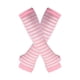 thumbnail image 2 of Qarigey Medias largas de muslos gruesos de moda de poliéster, calcetines suaves, transpirables y fáciles de usar sobre la rodilla Medias Rosa y blanco, 2 of 5