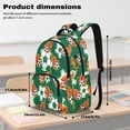 thumbnail image 7 of FKELYI Fire Soccer Green Print Kids Backpack Lightweight School Bookbag for Boys Girls Elementary Casual Daypack with Side Pockets for Primary School Backpacks Travel Bag, 7 of 7