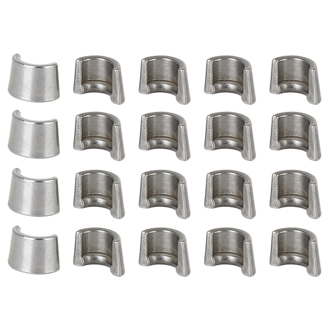 20uds 7mm Diámetro Válvula Guardián Cerraduras Acero Carrera Cerraduras para Motocicletas