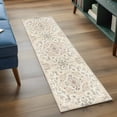 thumbnail image 3 of Runner Rug 2'x6', Beige Boho Washable Non-Slip Hallway Runner Rugs, Middle Century Ethnic Vintage Abstract Bedside Rugs Floor Mats Carpet Runners for Kitchen Bathroom Laundry Room, 3 of 8